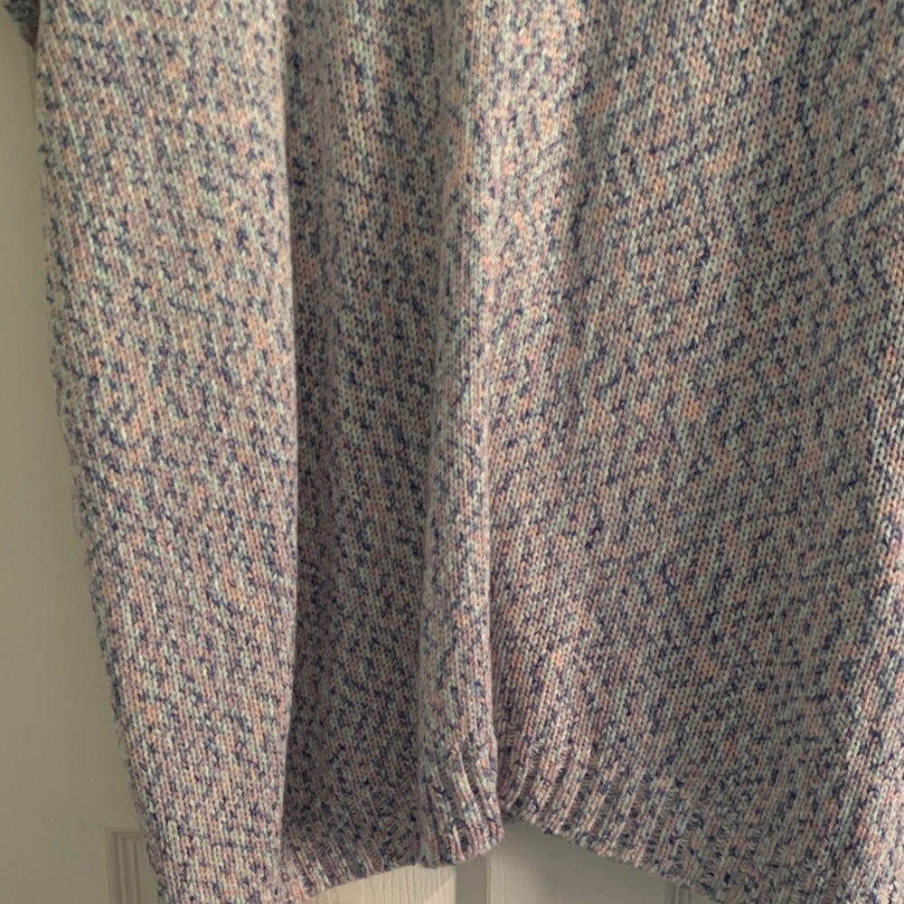 LOFT Multicolor Open-Front Cardigan - Picture 10 of 11